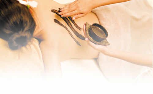 MUDDY GOOD: Reawaken with a relaxing massage. MUDDY GOOD: Reawaken with a relaxing massage.